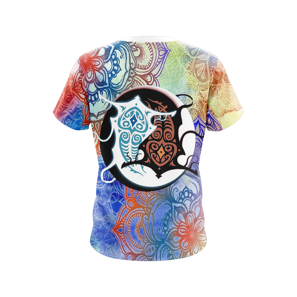 Legend Of Korra - Raava and Vaatu Unisex 3D T-shirt