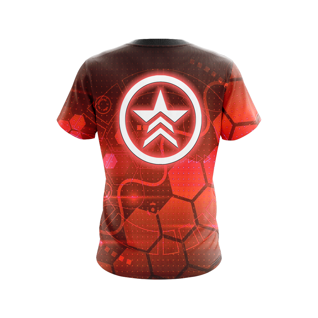 Mass Effect - Renegade Unisex 3D T-shirt