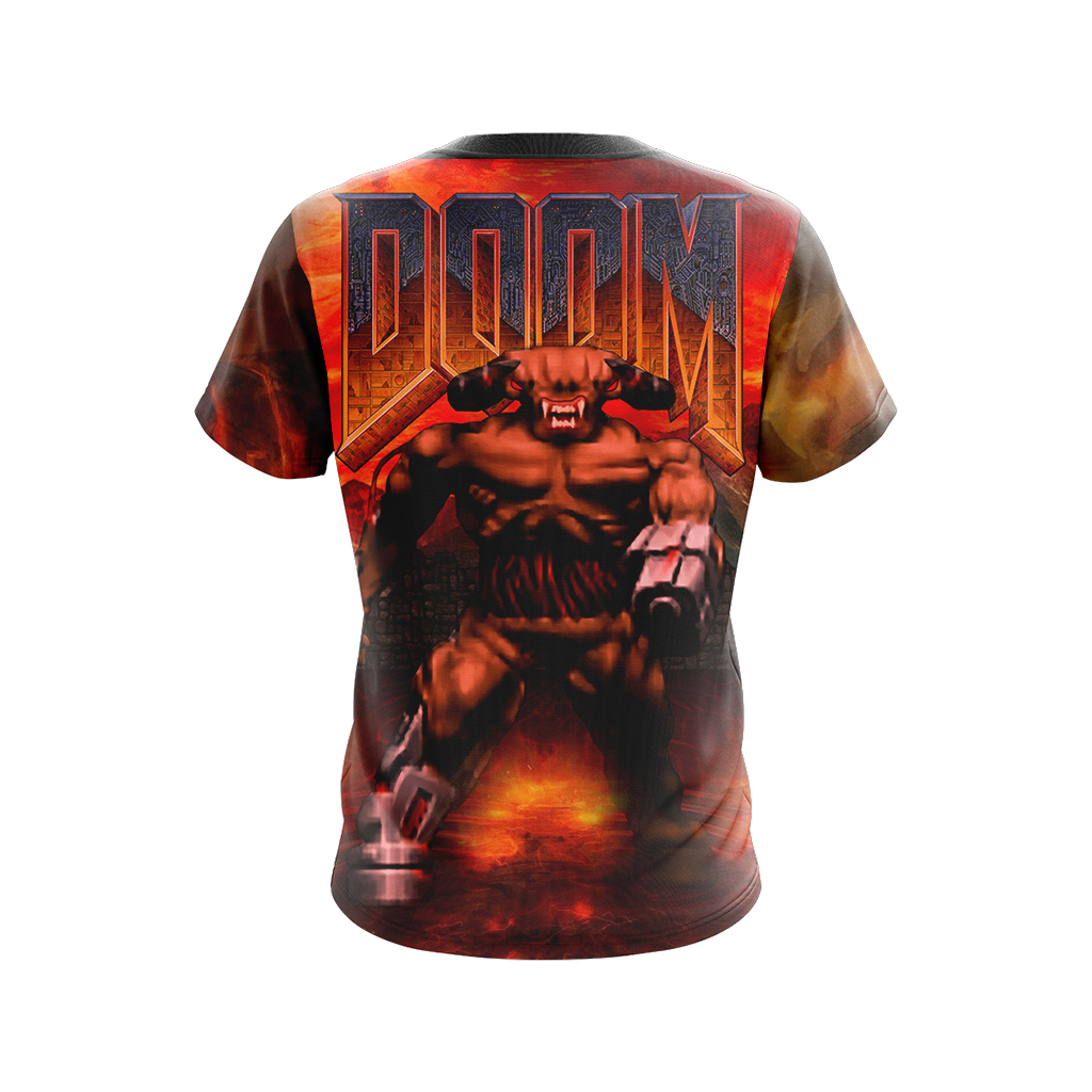 Doom Video Game T-shirt Hoodie