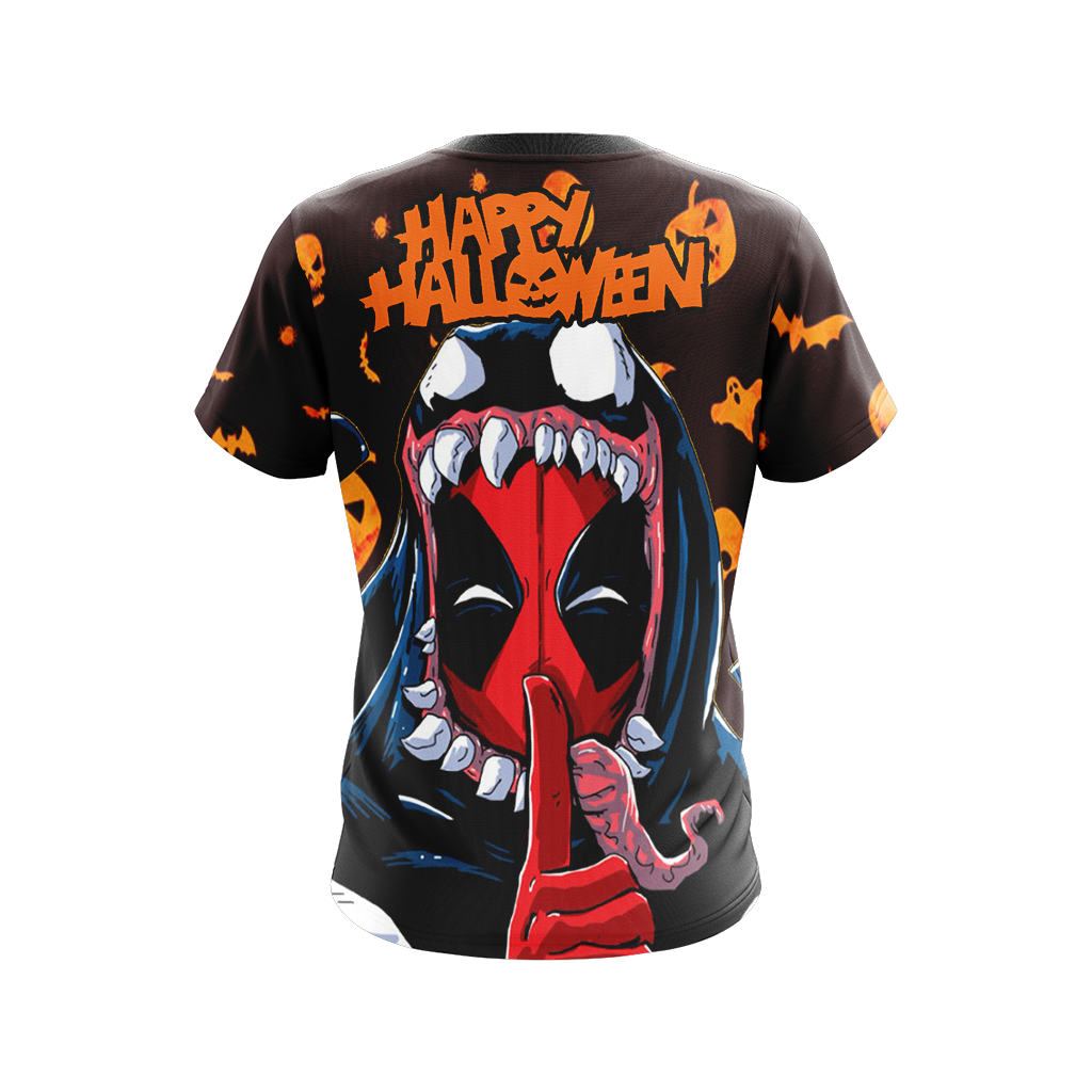 Deadpool x Spider Man - Halloween Unisex 3D T-shirt