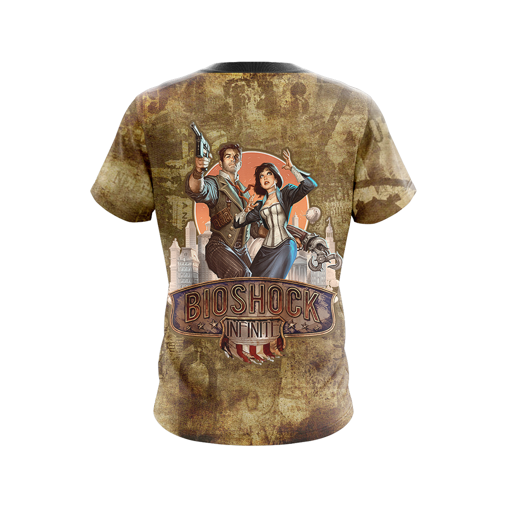 BioShock Infinite New Unisex 3D T-shirt