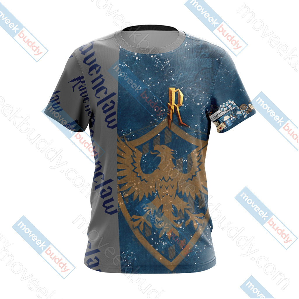 Ravenclaw House - Harry Potter Unisex 3D T-shirt