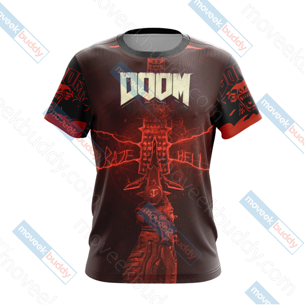 Doom New Look Unisex 3D T-shirt