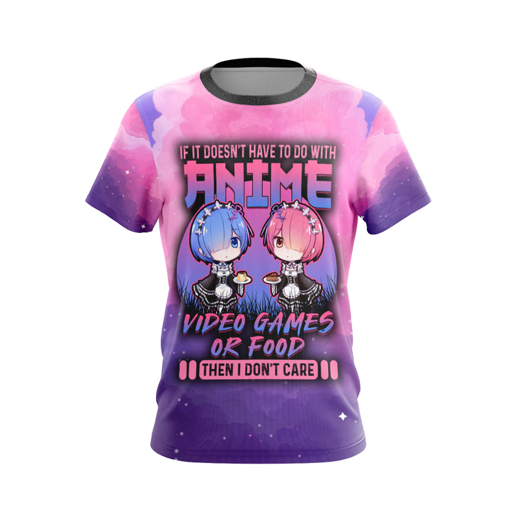 If it doesn't have to do with anime, video games, or food Unisex 3D T-shirt