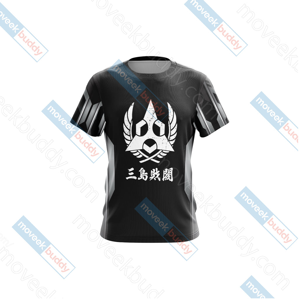 Tekken - Mishima Zaibatsu Unisex 3D T-shirt