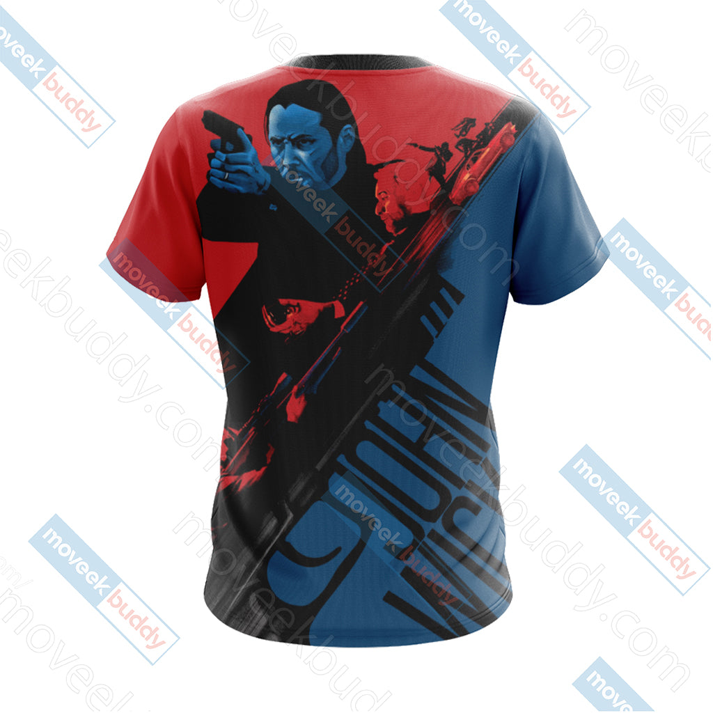 John Wick New Style Unisex 3D T-shirt