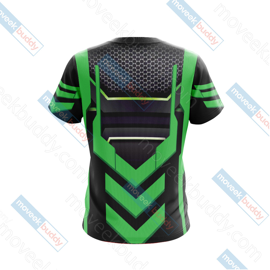 Captain Qwark Symbol Unisex 3D T-shirt
