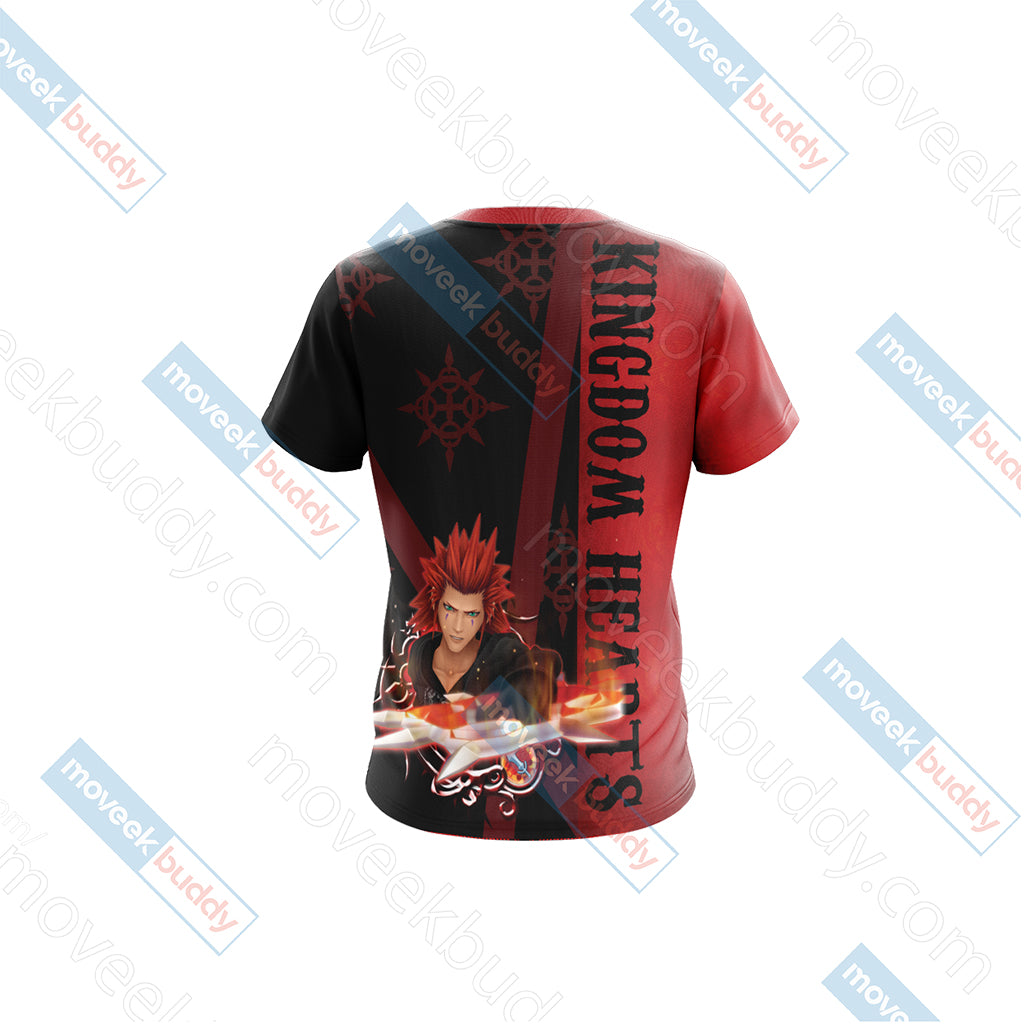 Kingdom Hearts II - Axel Unisex 3D T-shirt