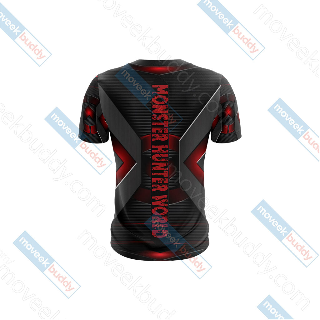 Monster Hunter World - Main Crest Unisex 3D T-shirt