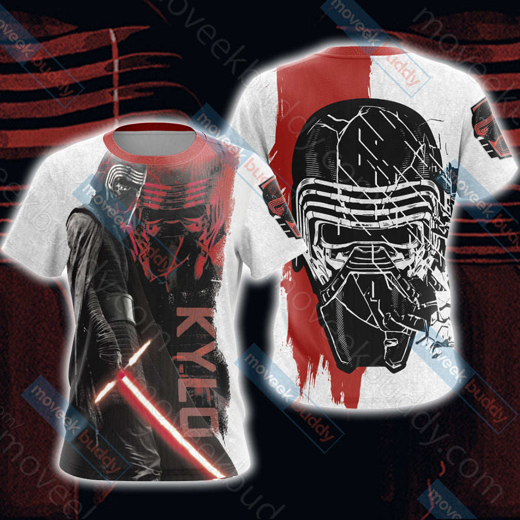 Star Wars Rise of Skywalker Kylo Ren Unisex 3D T-shirt