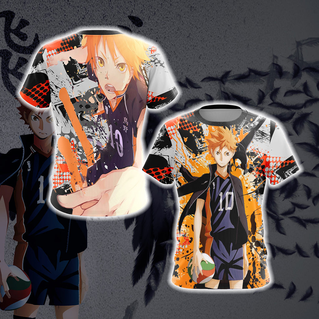 Hinata Shoyo Haikyuu Unisex 3D T-shirt