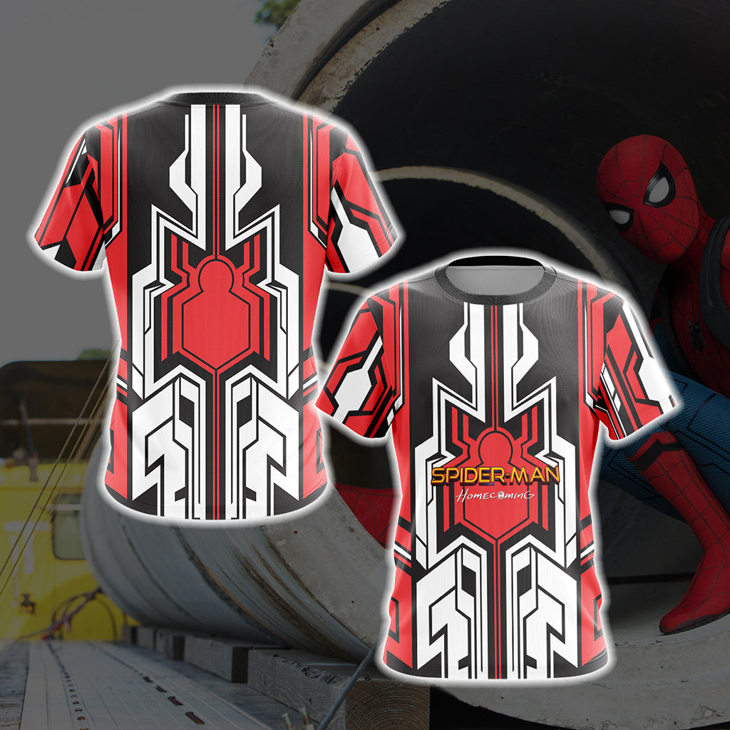 Spider-Man: Homecoming Logo Unisex 3D T-shirt T-shirt S