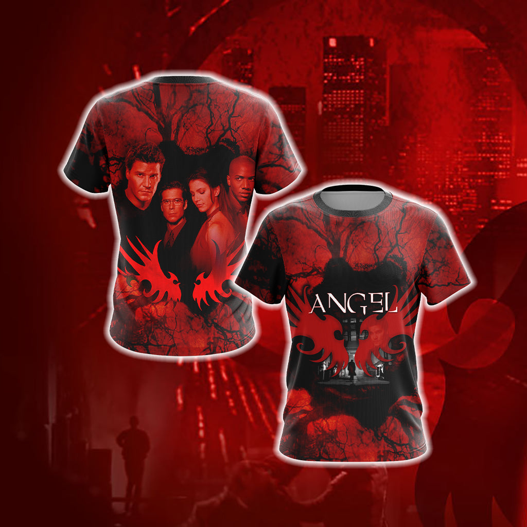 Angel Version TV Series Unisex 3D T-shirt