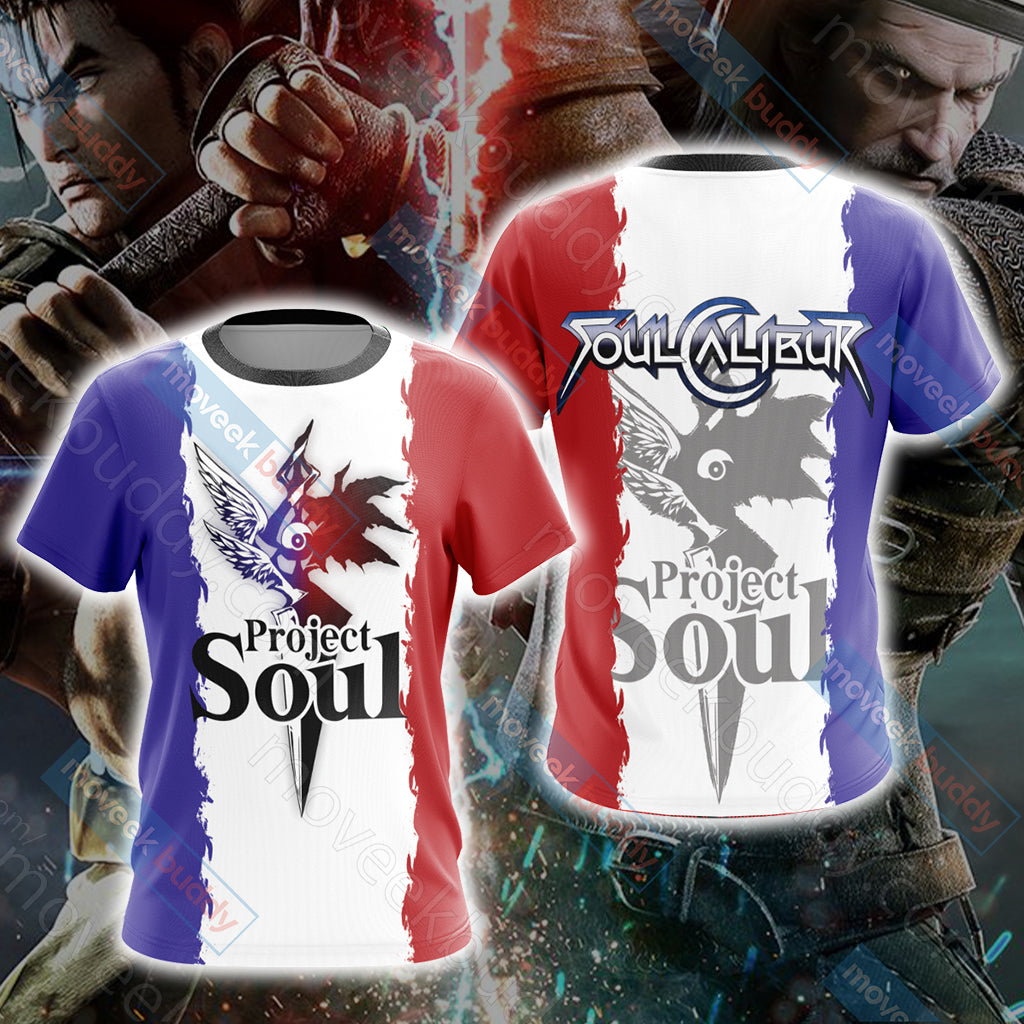 Soul Calibur - Project Soul Unisex 3D T-shirt
