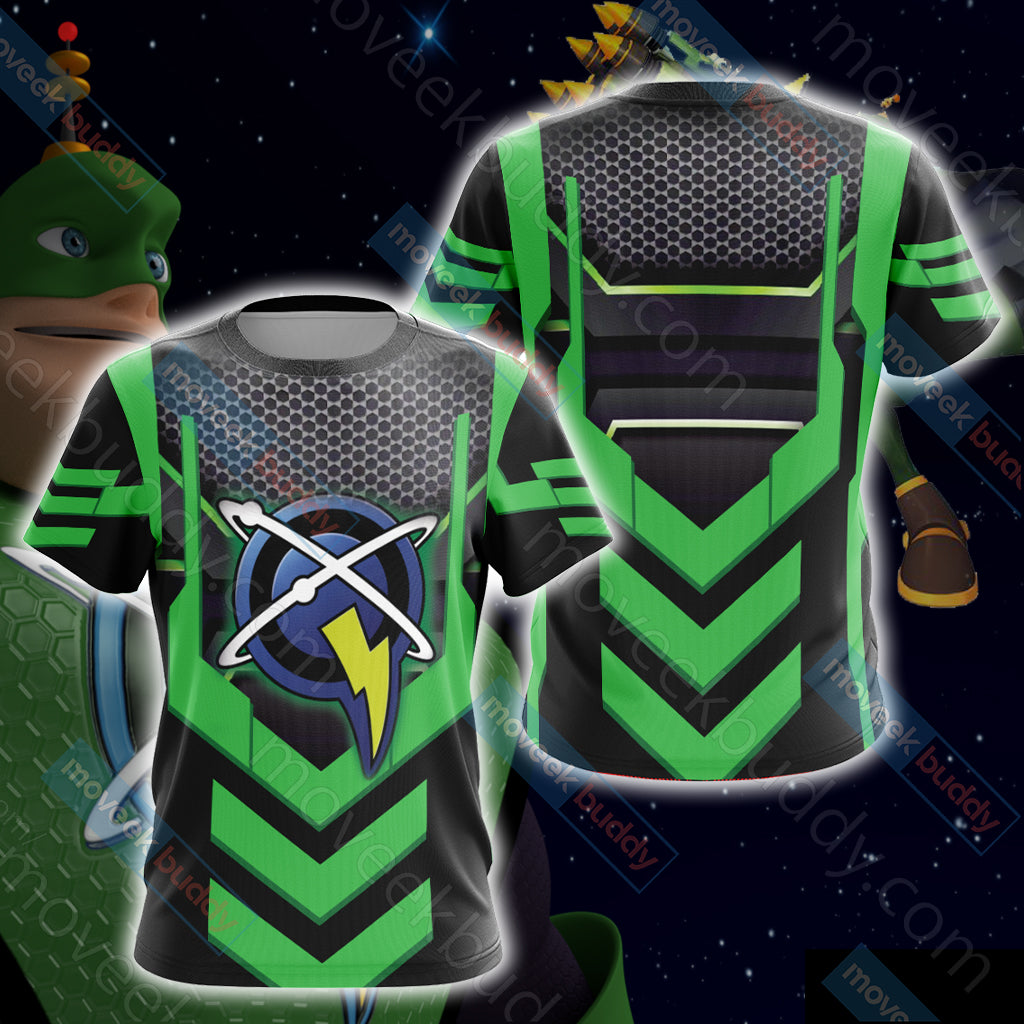 Captain Qwark Symbol Unisex 3D T-shirt