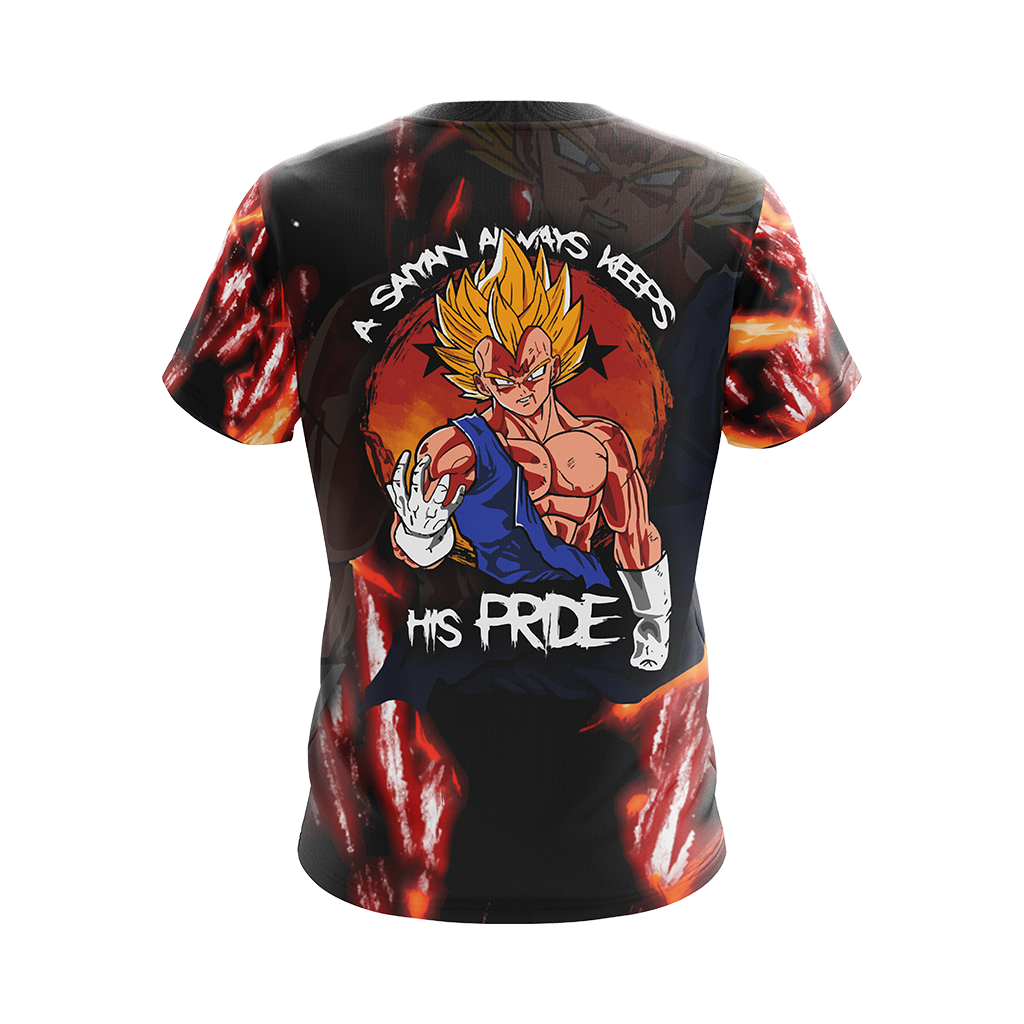 Saiyan Pride Unisex 3D T-shirt