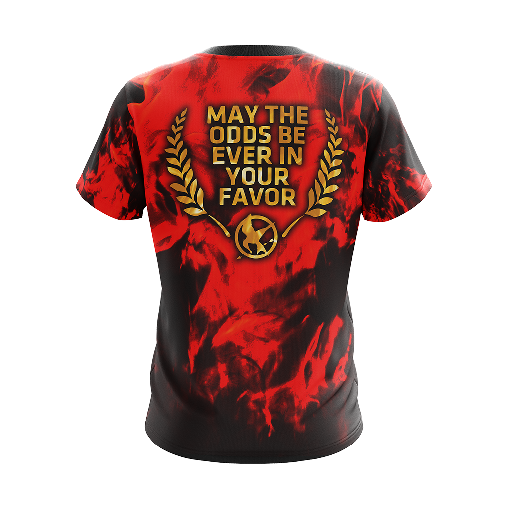 The Hunger Games May the odds be ever in your favor Unisex 3D T-shirt