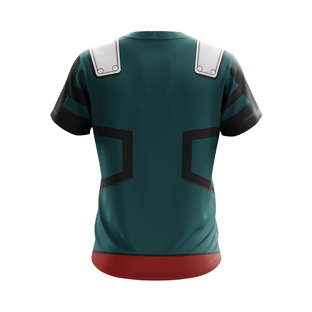My hero Academia Deku 3D T-shirt Zip Hoodie Pullover Hoodie