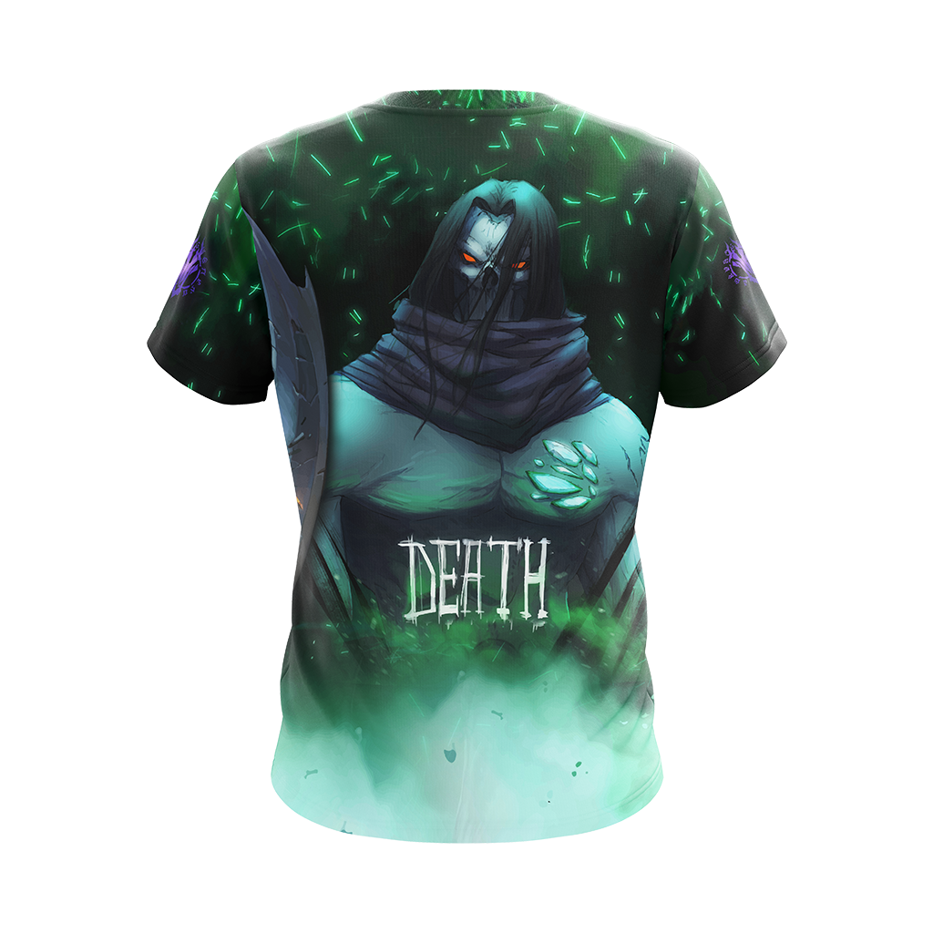 Darksiders Death Unisex 3D T-shirt Zip Hoodie