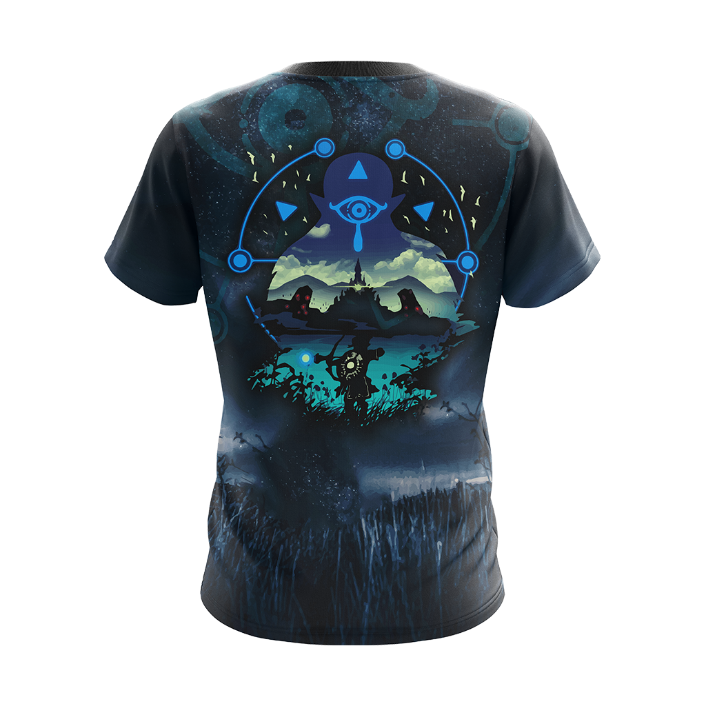 The Legend of Zelda - Sheikah Symbol Unisex 3D T-shirt