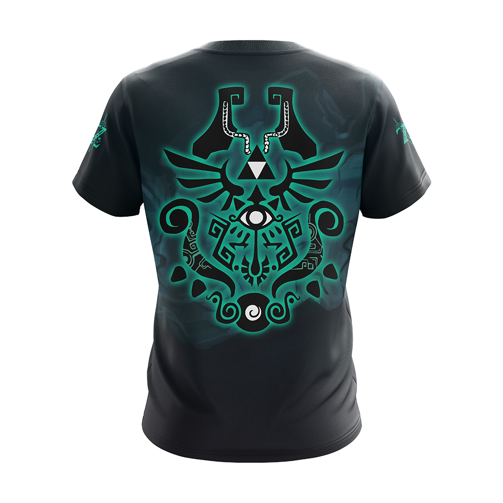 The Legend Of Zelda Twilight Princess, Wind Waker, and Skyward Sword Symbols Unisex 3D T-shirt Zip Hoodie Pullover Hoodie