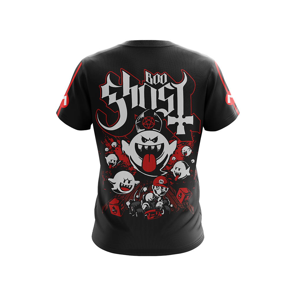 Mario Boo Ghost Unisex 3D T-shirt