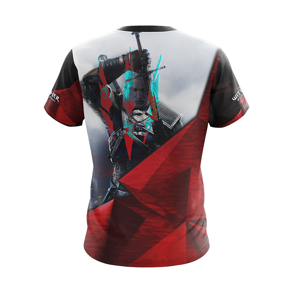 The Witcher 3 Emblem Unisex 3D T-shirt