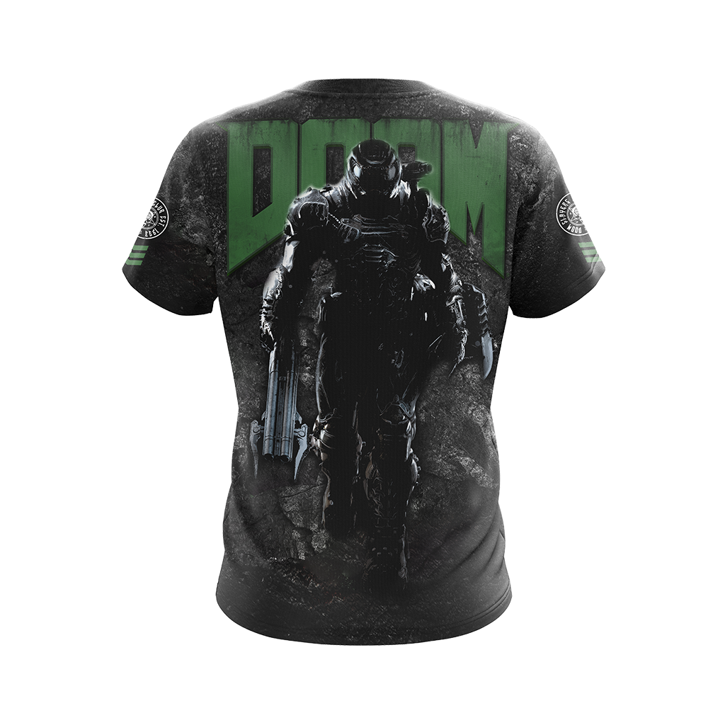 Doom - Slayers Club Unisex 3D T-shirt