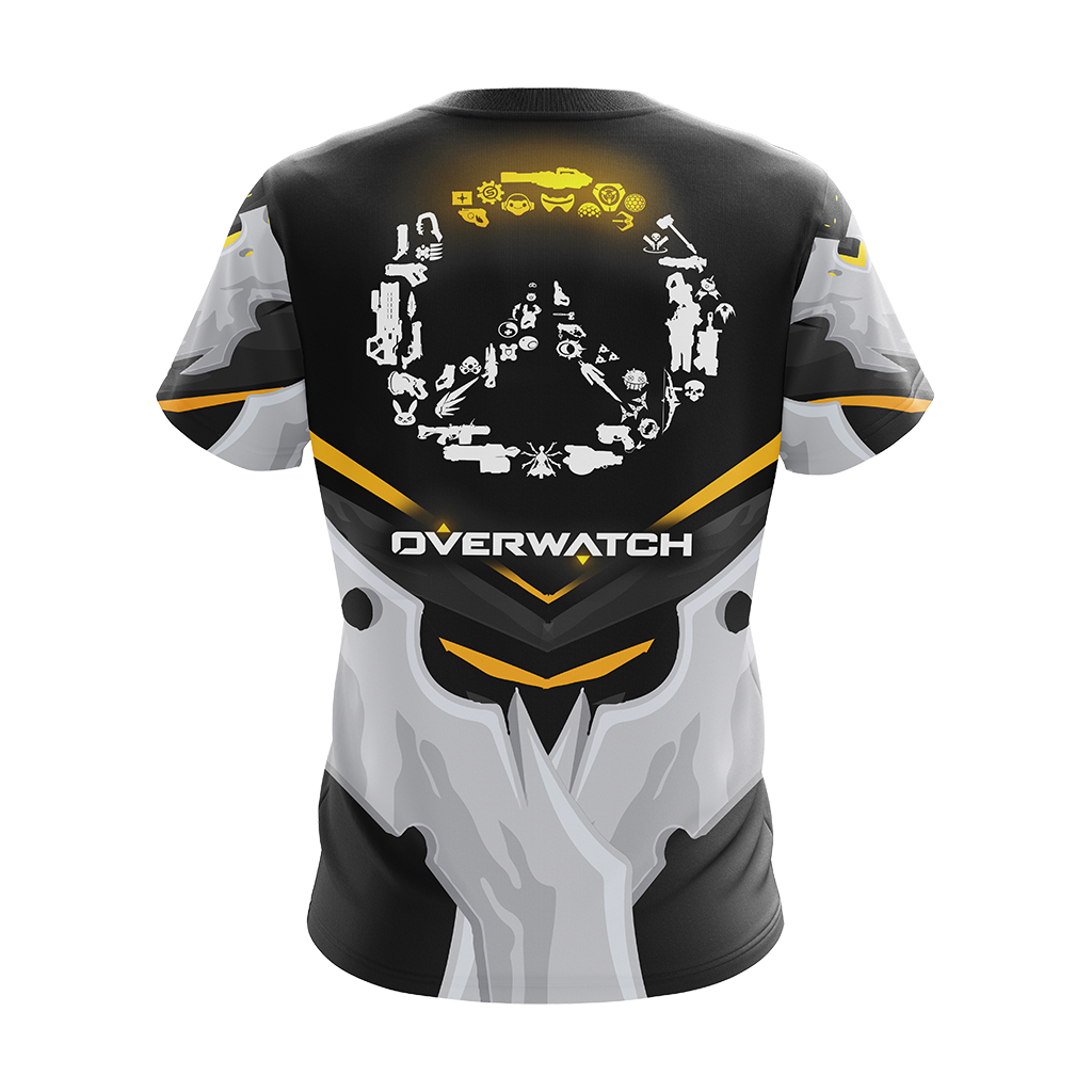 Overwatch Weapons Logo Unisex 3D T-shirt