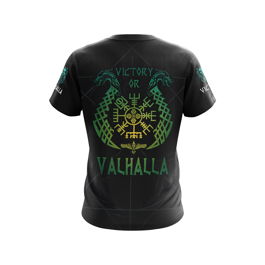 Assassin's Creed Victory or Valhalla Unisex 3D T-shirt Zip Hoodie
