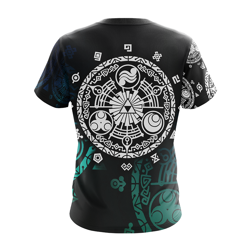 The Legend of Zelda - The Gate Of Time Symbol Unisex 3D T-shirt