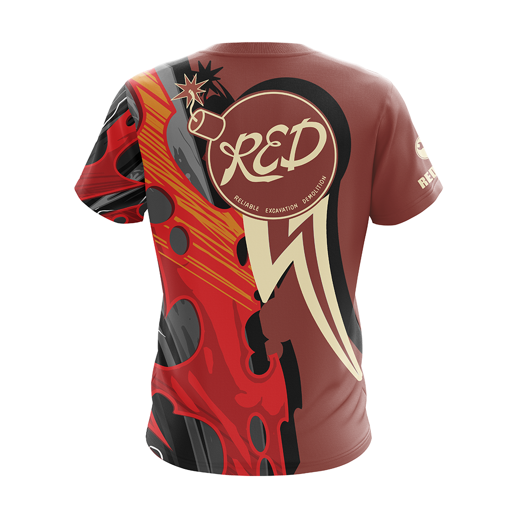Team Fortress 2 - RED Unisex 3D T-shirt
