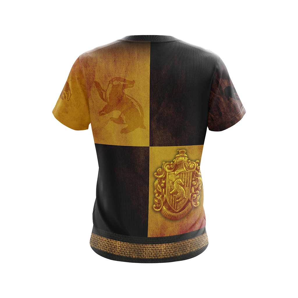 Loyal Like A Hufflepuff Harry Potter New Version 1 Unisex 3D T-shirt