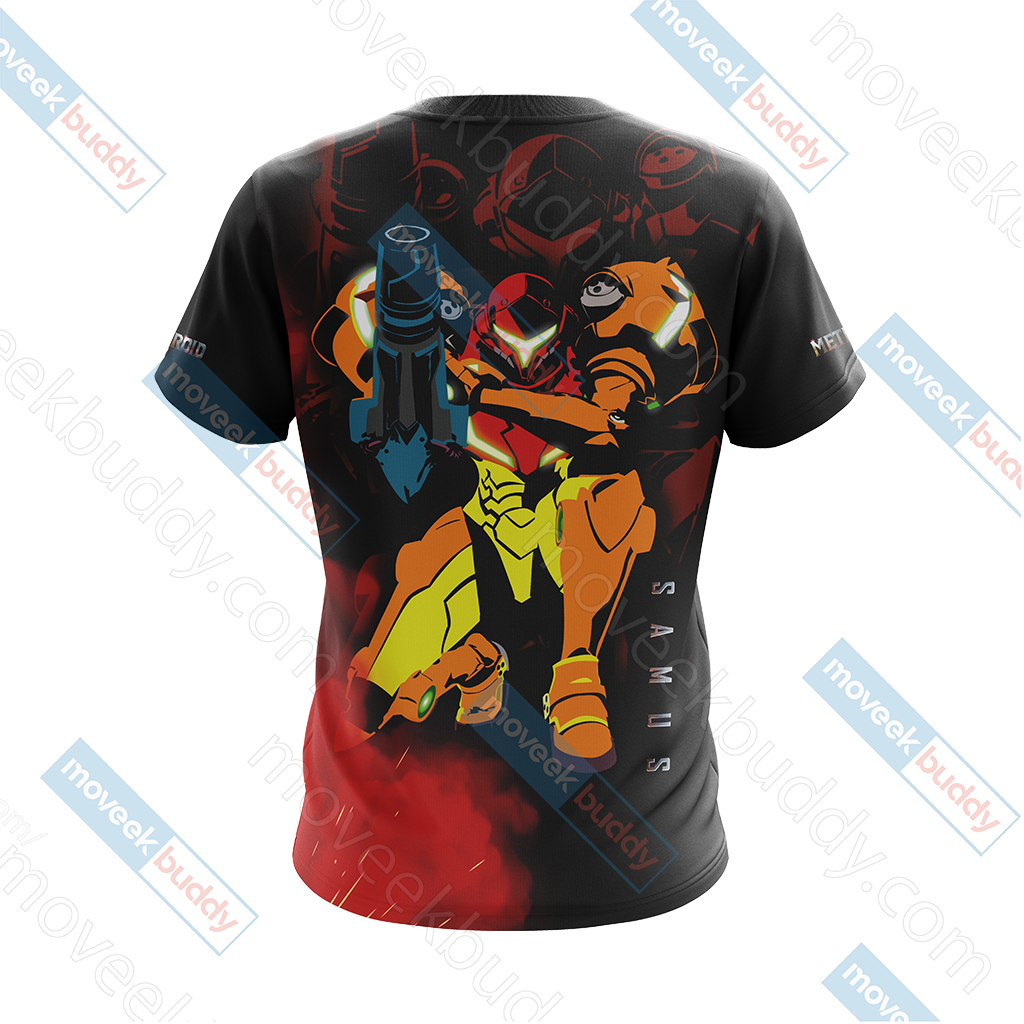 Metroid Samus New Look Unisex 3D T-shirt