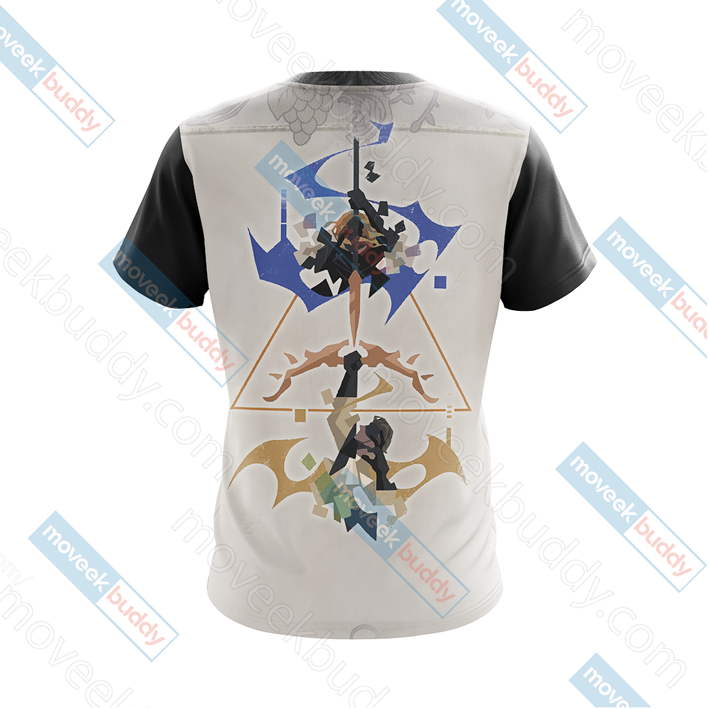 Fire Emblem 3 Houses - Till Death Unisex 3D T-shirt
