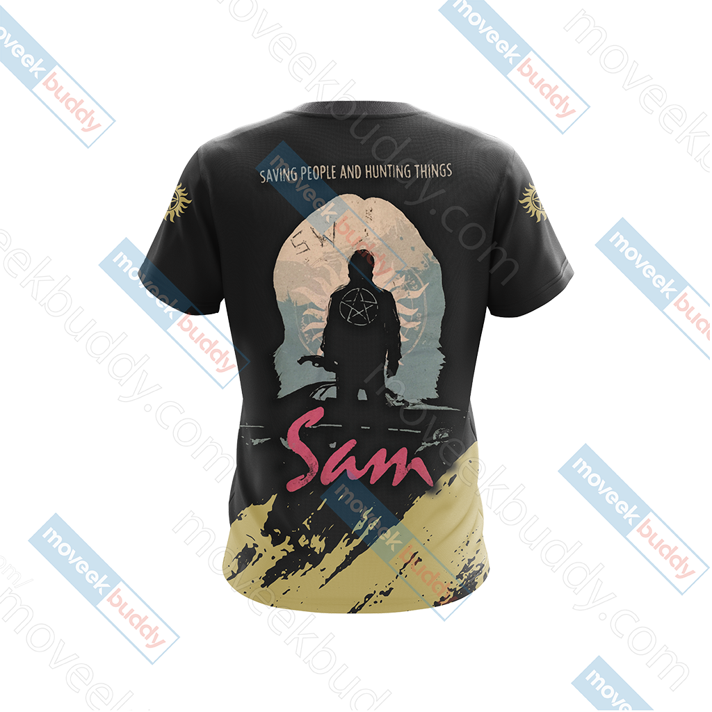 Supernatural - Sam Unisex 3D T-shirt