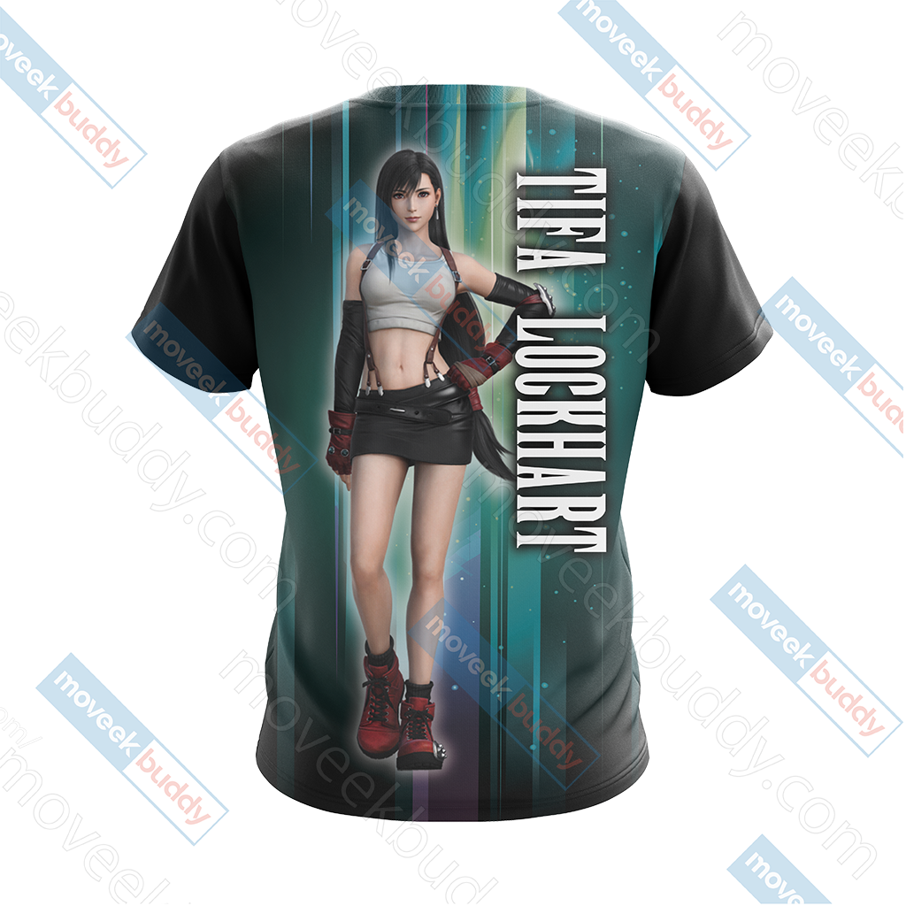 Final Fantasy VII - Tifa Lockhart Unisex Zip Hoodie T-shirt Pullover Hoodie