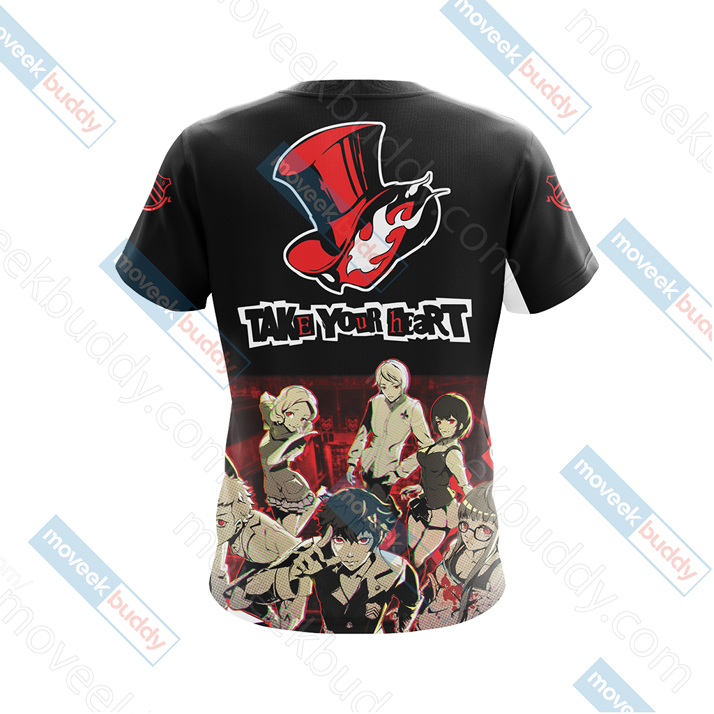 Persona 5 New Unisex 3D T-shirt