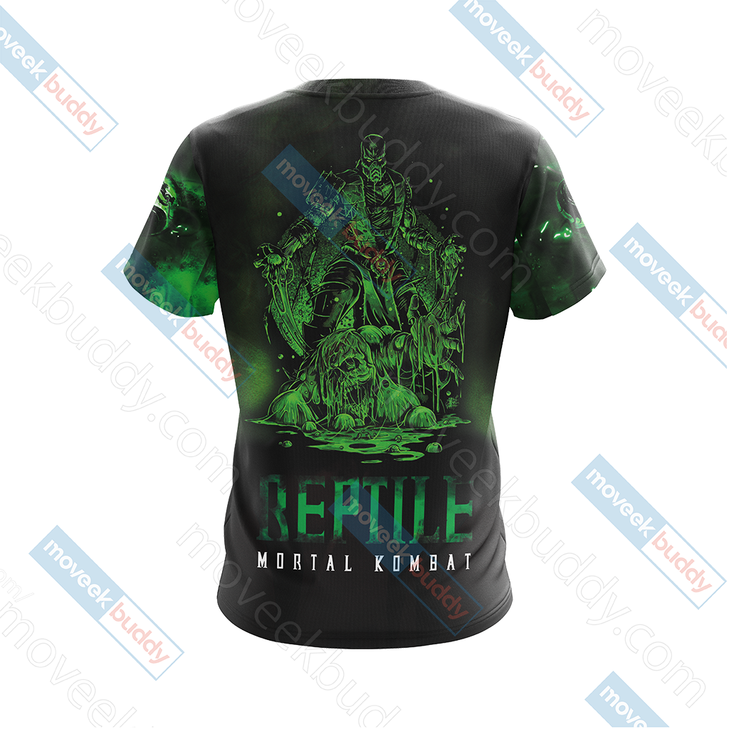 Mortal kombat - REPTILE Unisex 3D T-shirt