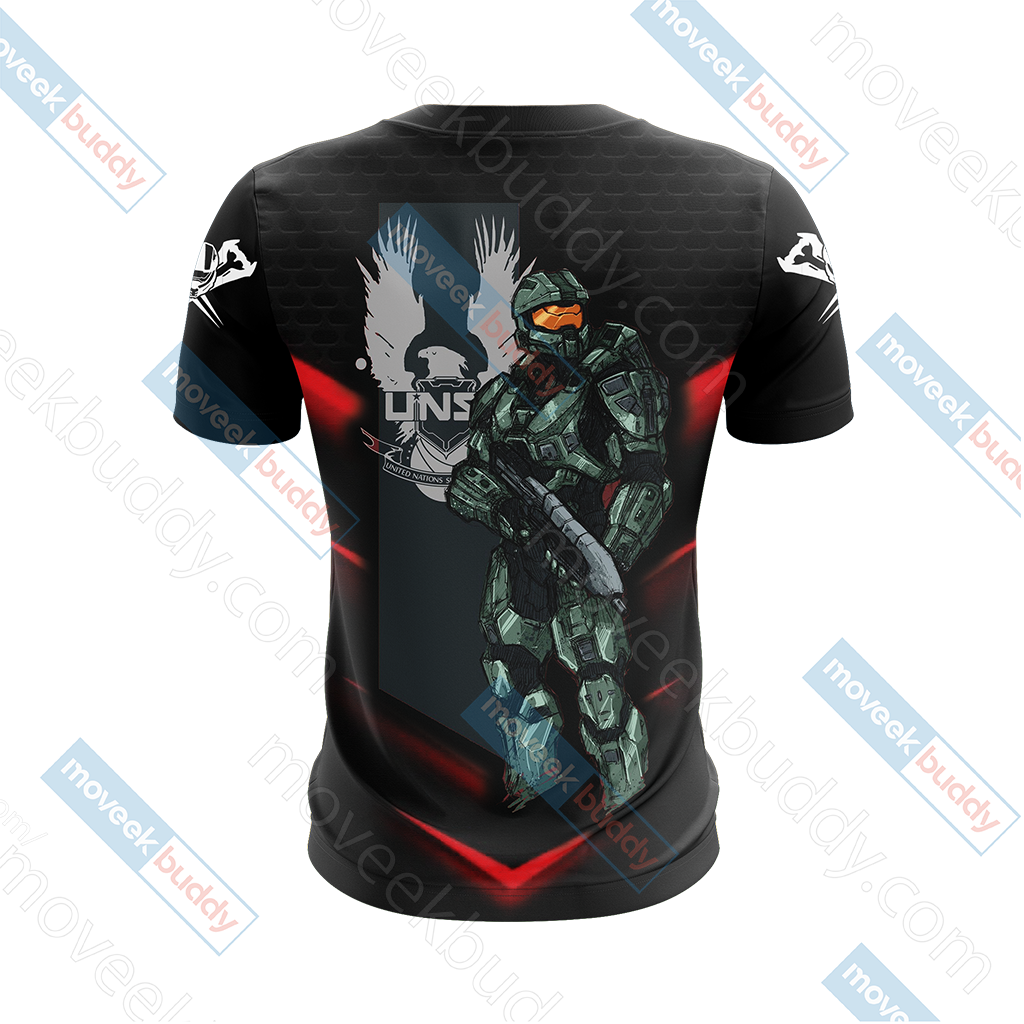 Halo - Master Chief Unisex 3D T-shirt