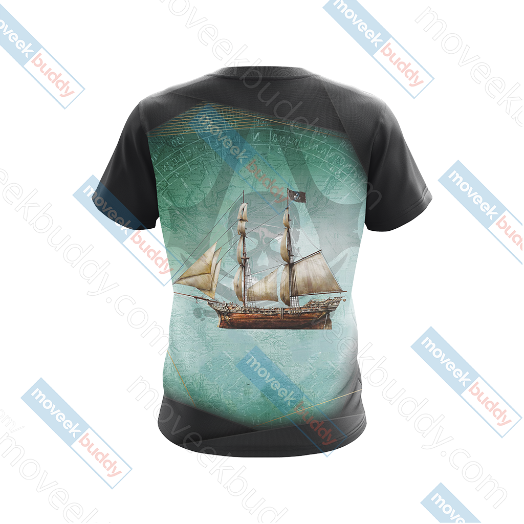 Assassin’s Creed IV Black Flag New Unisex 3D T-shirt