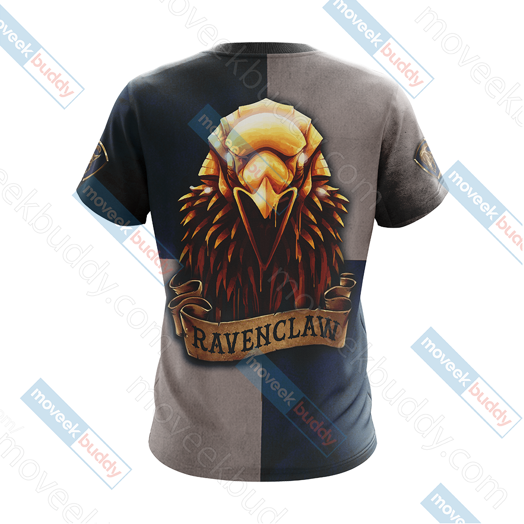Ravenclaw Eagles Harry Potter New Look Unisex 3D T-shirt