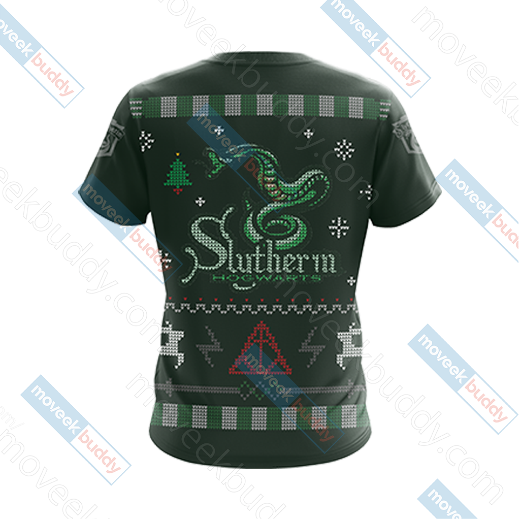Harry Potter - Cunning Like A Slytherin Winter Style Unisex 3D T-shirt