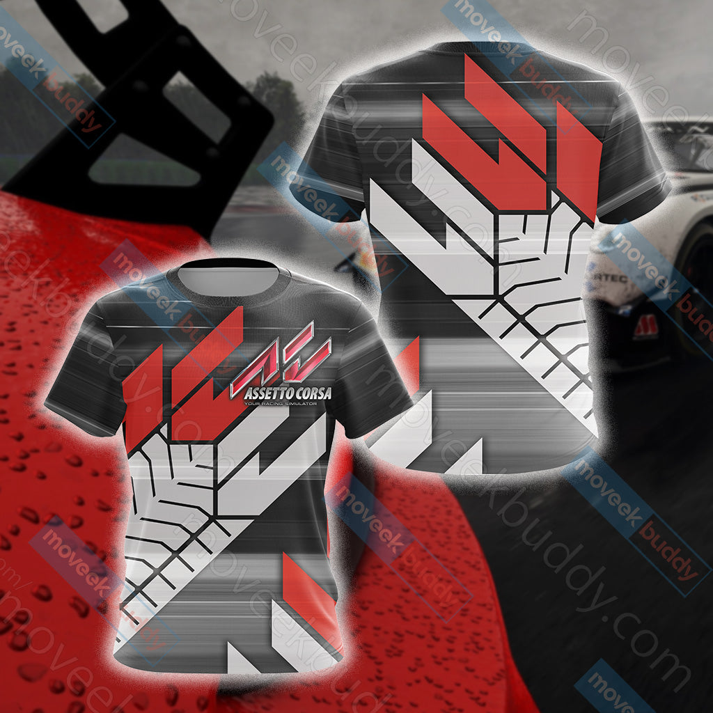 Assetto Corsa Unisex 3D T-shirt