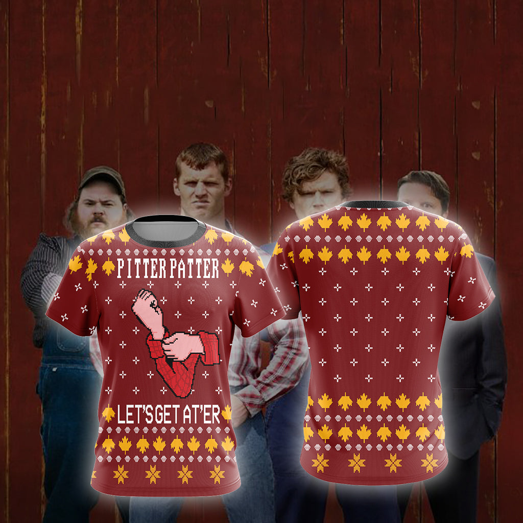 Letterkenny Knitting Style Unisex 3D T-shirt