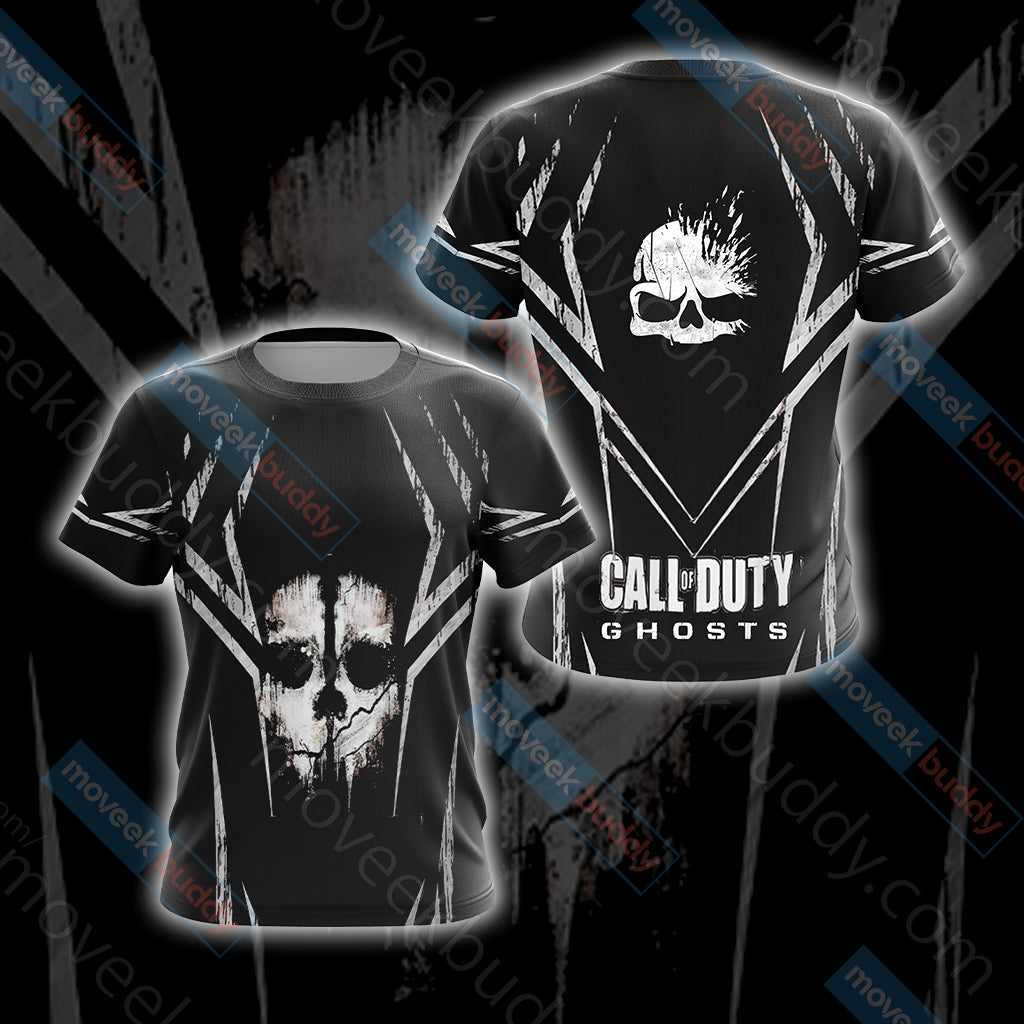 Call of Duty Ghost Unisex 3D T-shirt