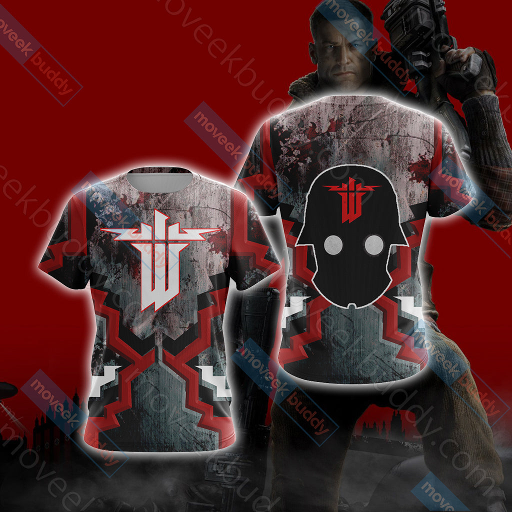 Wolfenstein: The Old Blood Unisex 3D T-shirt
