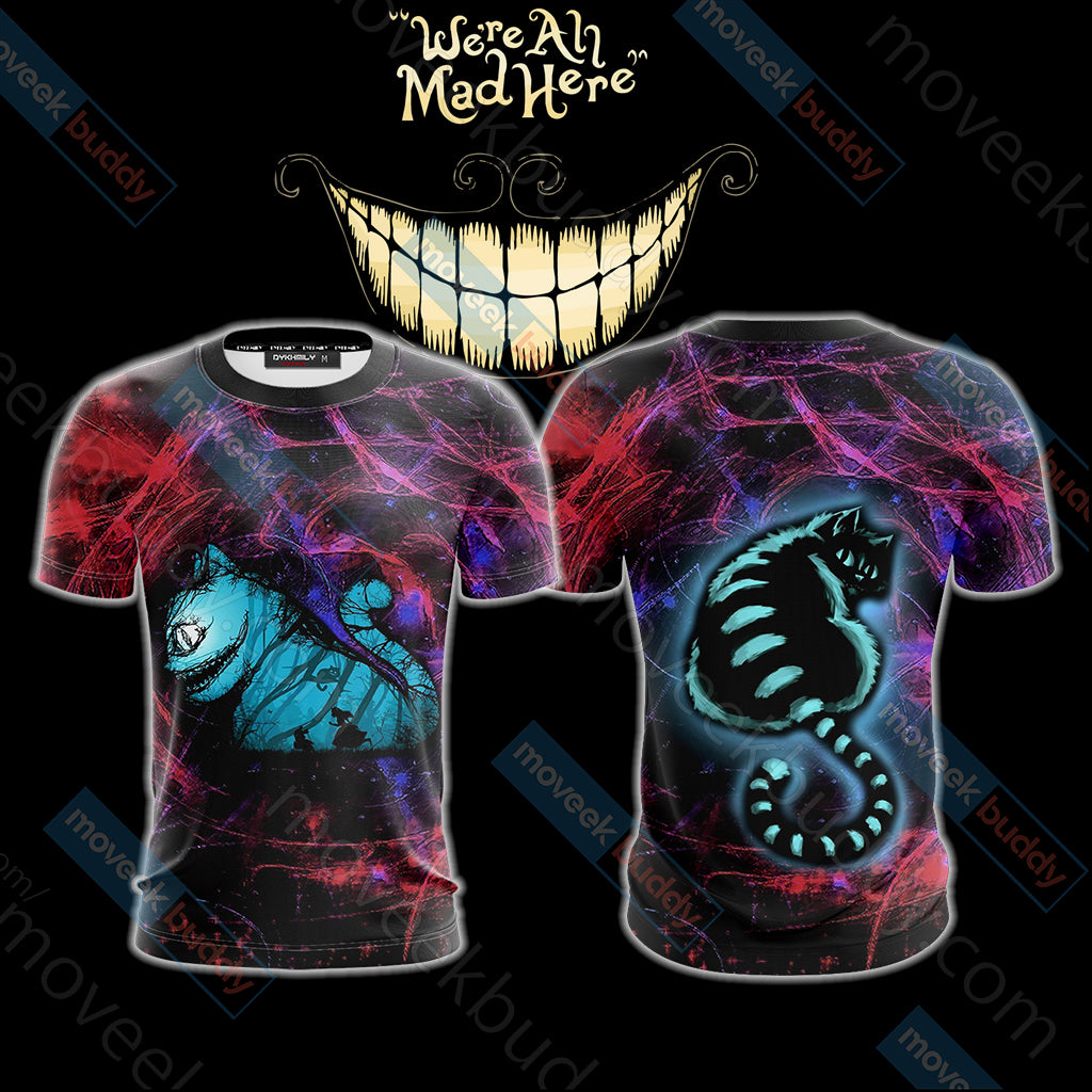 Alice In Wonderland Unisex 3D T-shirt