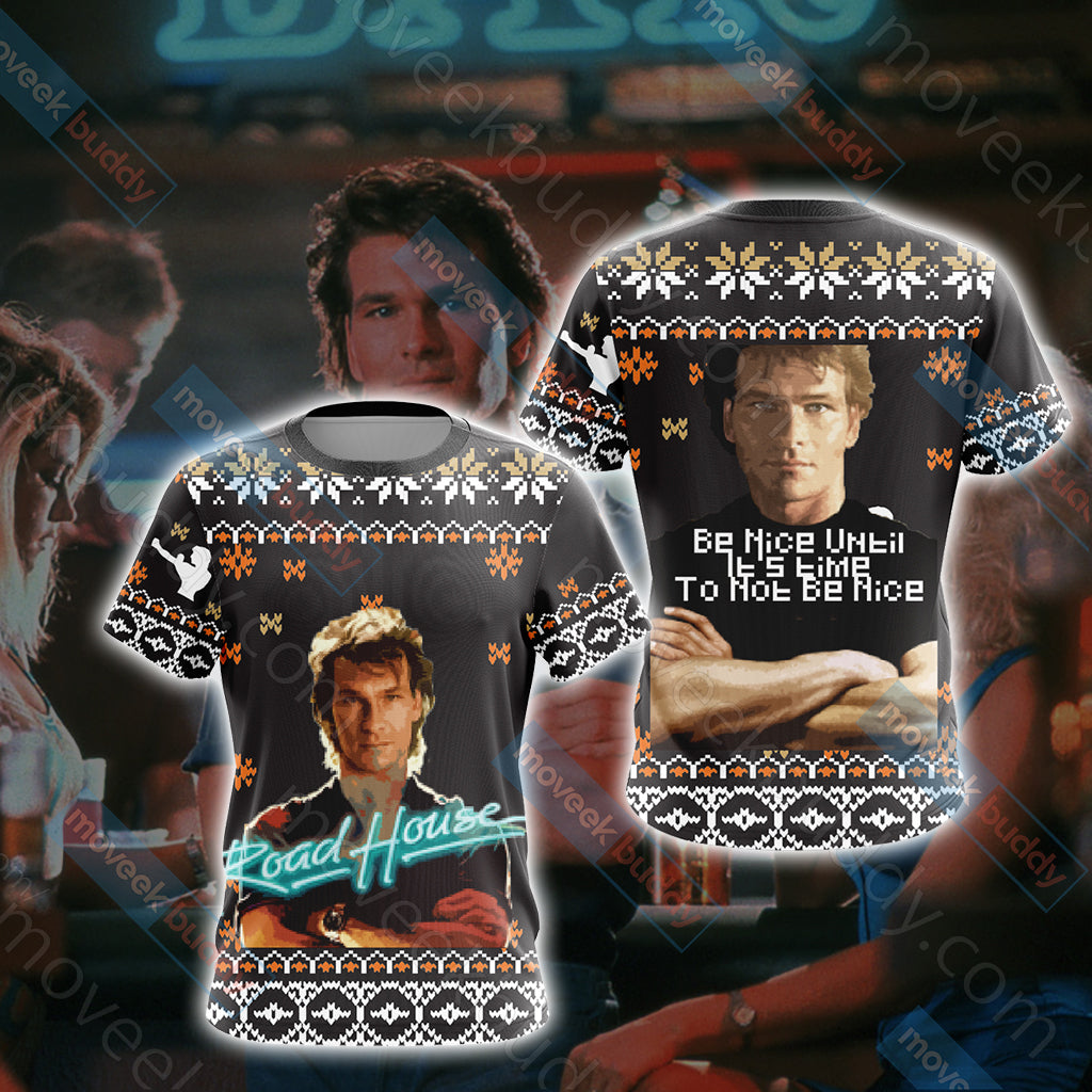 Road House Patrick Swayze Unisex 3D T-shirt