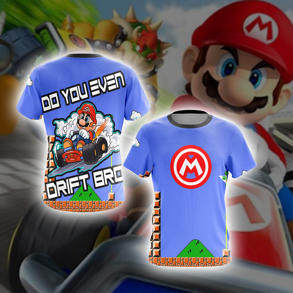 Mario Drift Unisex 3D T-shirt